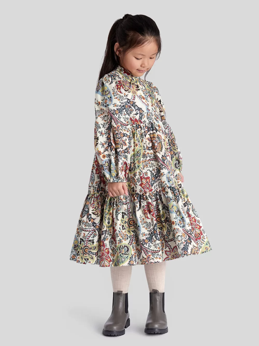 Bambino ETRO Abiti>ABITO PAISLEY FLOREALE BAMBINI