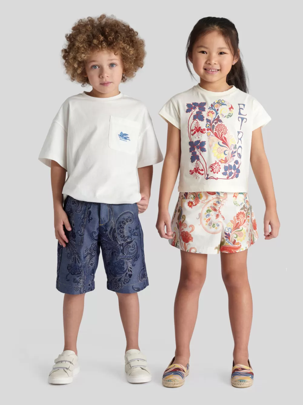 Bambino ETRO Pantaloni E Shorts>BERMUDA JACQUARD PER BAMBINI