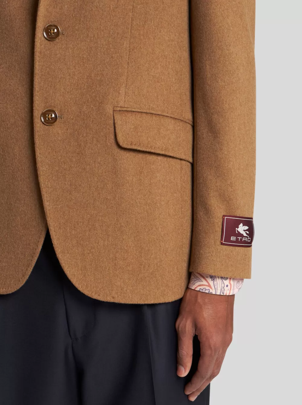 Uomo ETRO Giacche>BLAZER IN CASHMERE