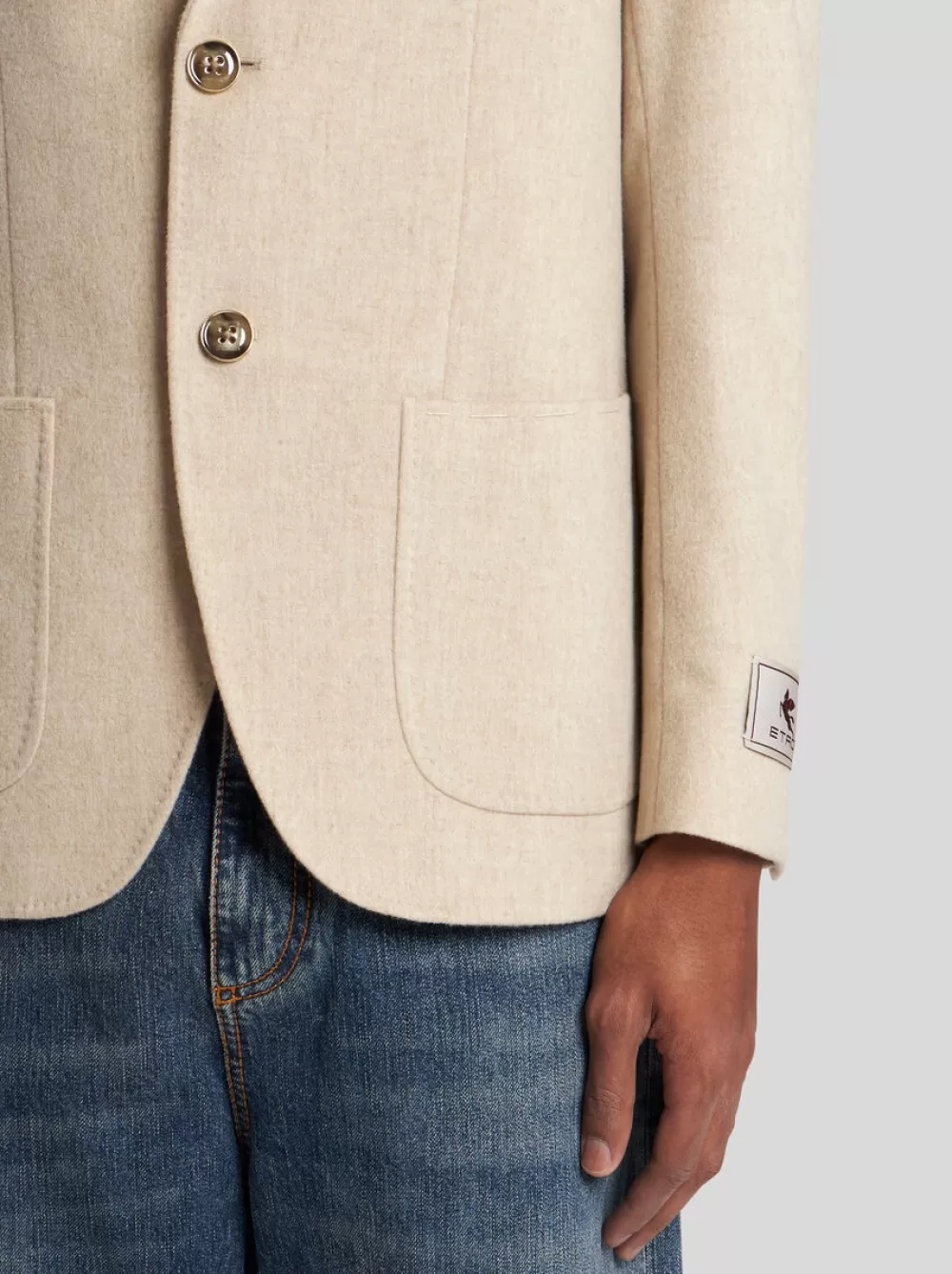 Uomo ETRO Giacche>BLAZER IN CASHMERE