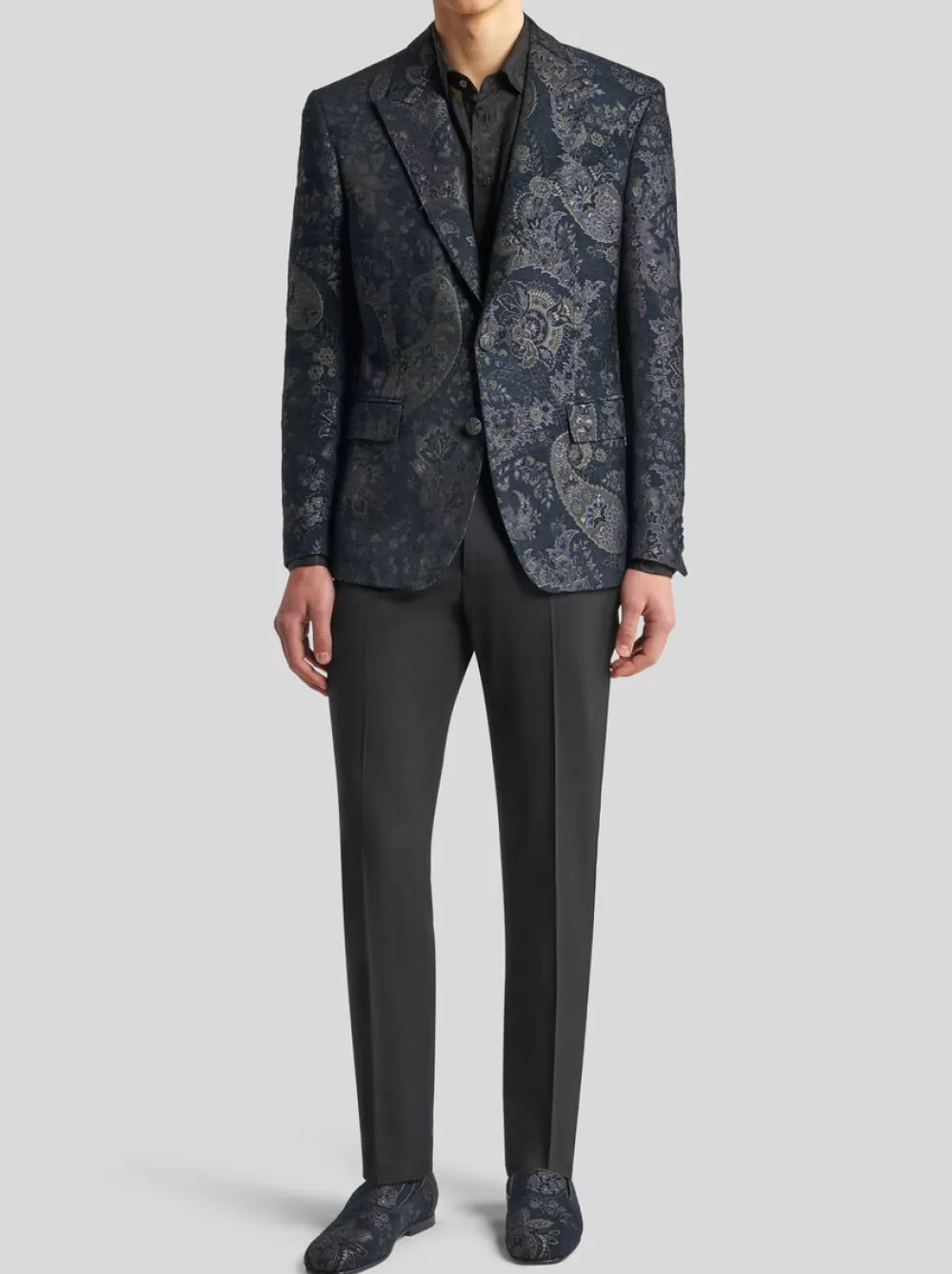 Uomo ETRO Giacche>BLAZER IN JACQUARD PAISLEY