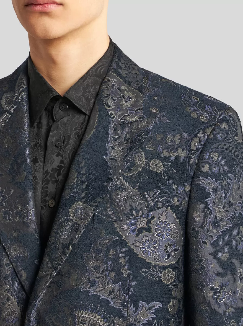 Uomo ETRO Giacche>BLAZER IN JACQUARD PAISLEY