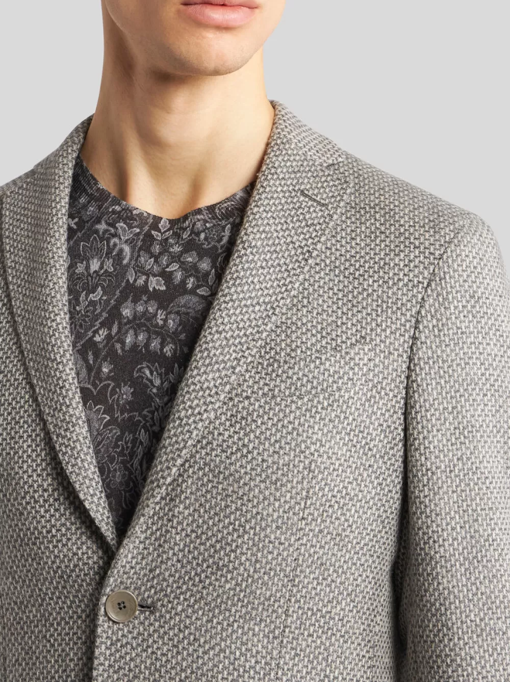 Uomo ETRO Giacche>BLAZER IN LANA E CASHMERE