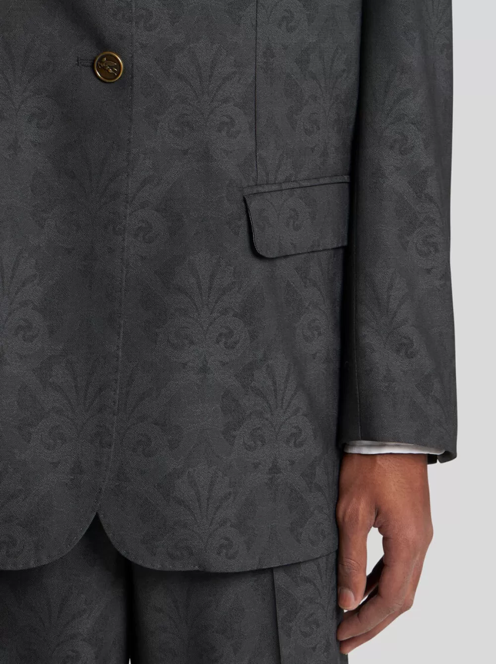 Uomo ETRO Giacche>BLAZER IN LANA JACQUARD