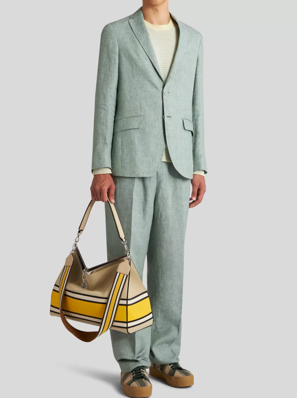 Uomo ETRO Giacche>BLAZER IN LINO