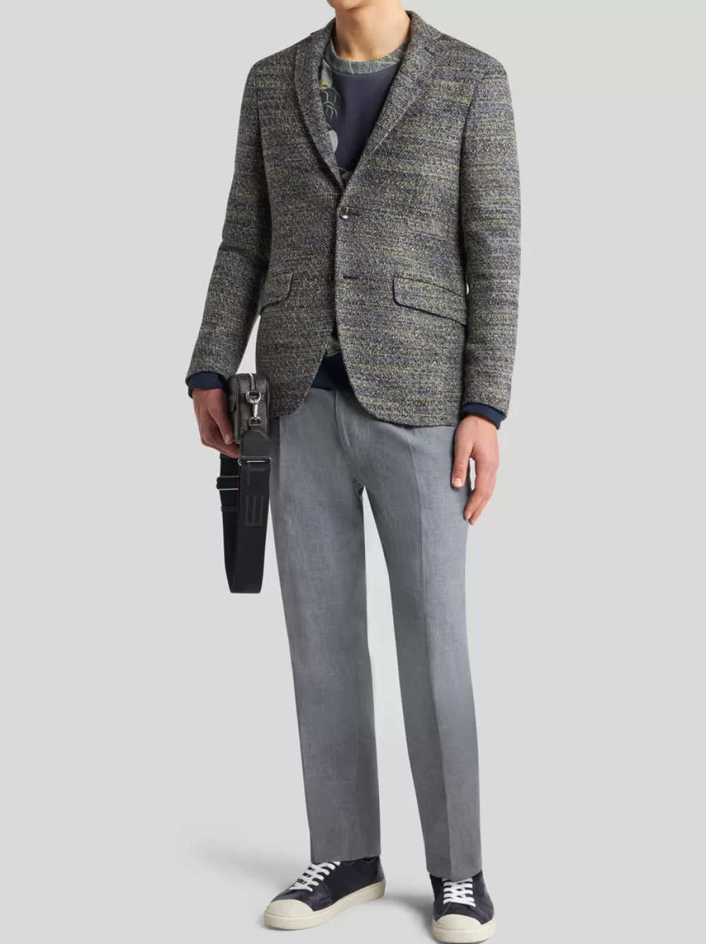 Uomo ETRO Giacche>BLAZER IN MISTO LANA