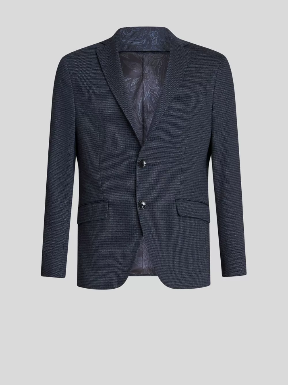 Uomo ETRO Giacche>BLAZER JACQUARD CON CAPPUCCIO