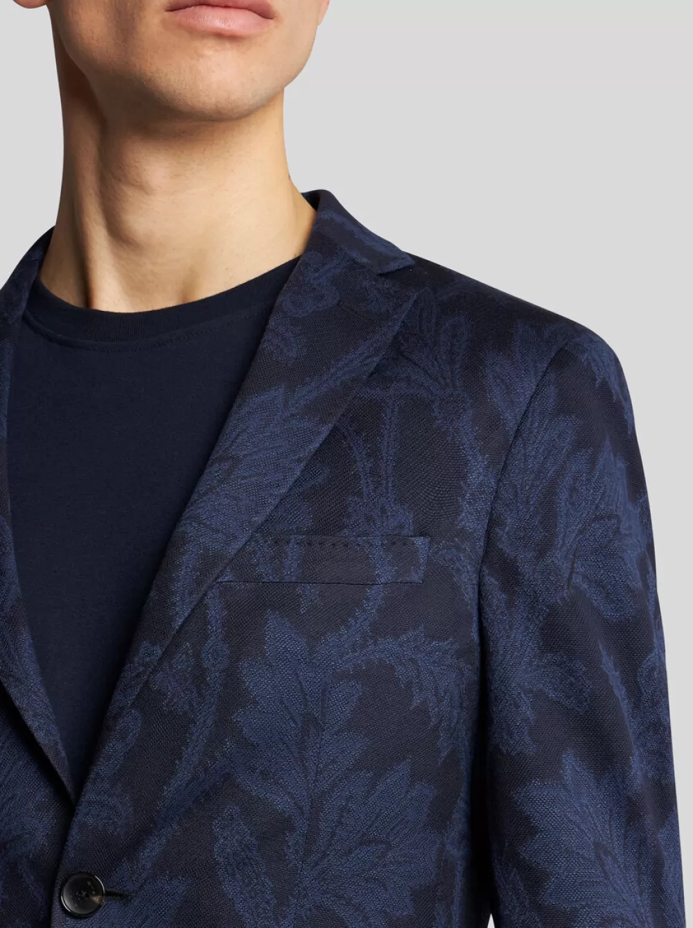 Uomo ETRO Giacche>BLAZER JACQUARD RAMAGE FLOREALE