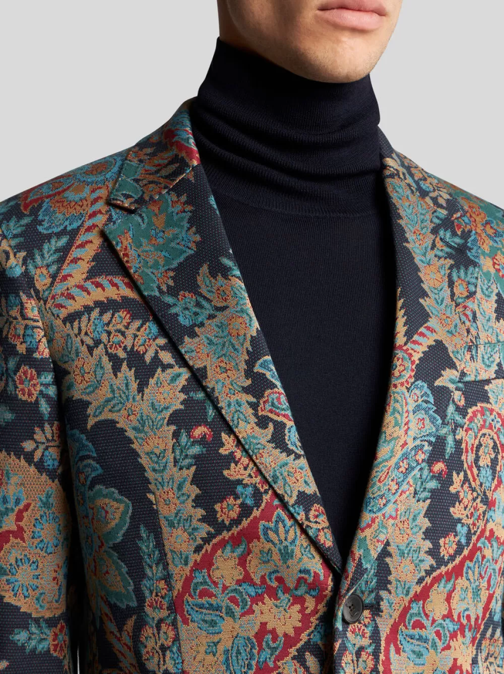 Uomo ETRO Giacche>BLAZER PAISLEY FLOREALE JACQUARD