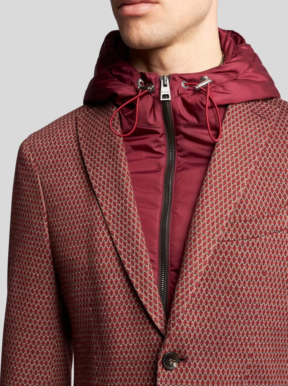 Uomo ETRO Giacche>BLAZER PETTORINA RIMOVIBILE