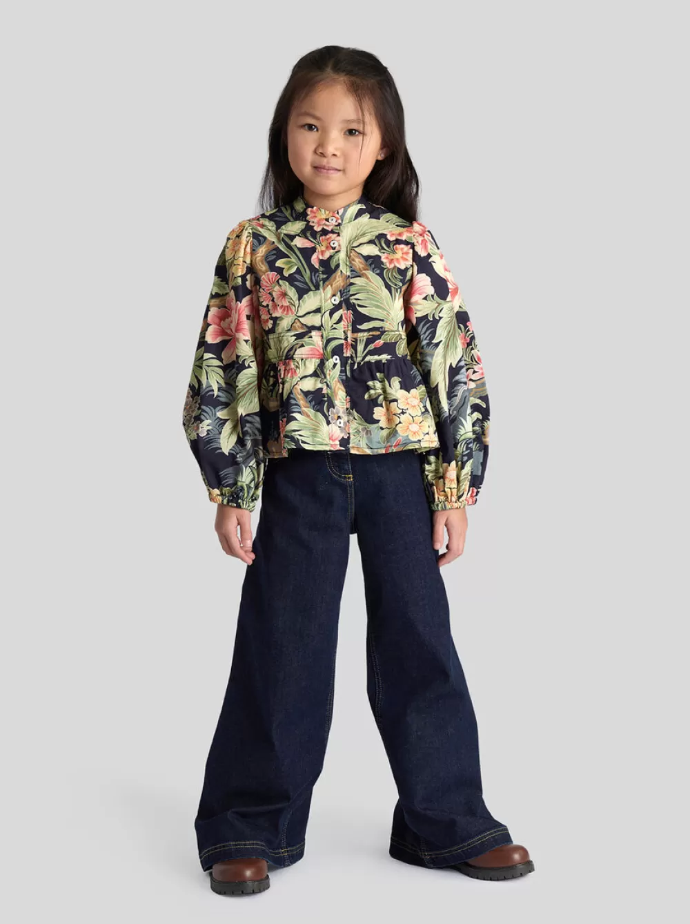 Bambino ETRO Topwear>BLUSA CON FIORI PER BAMBINI