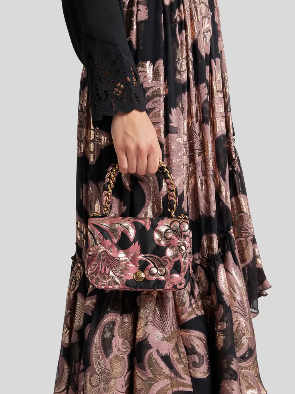 Donna ETRO Borse A Mano | Borse A Mano>BORSA BOND MINI JACQUARD