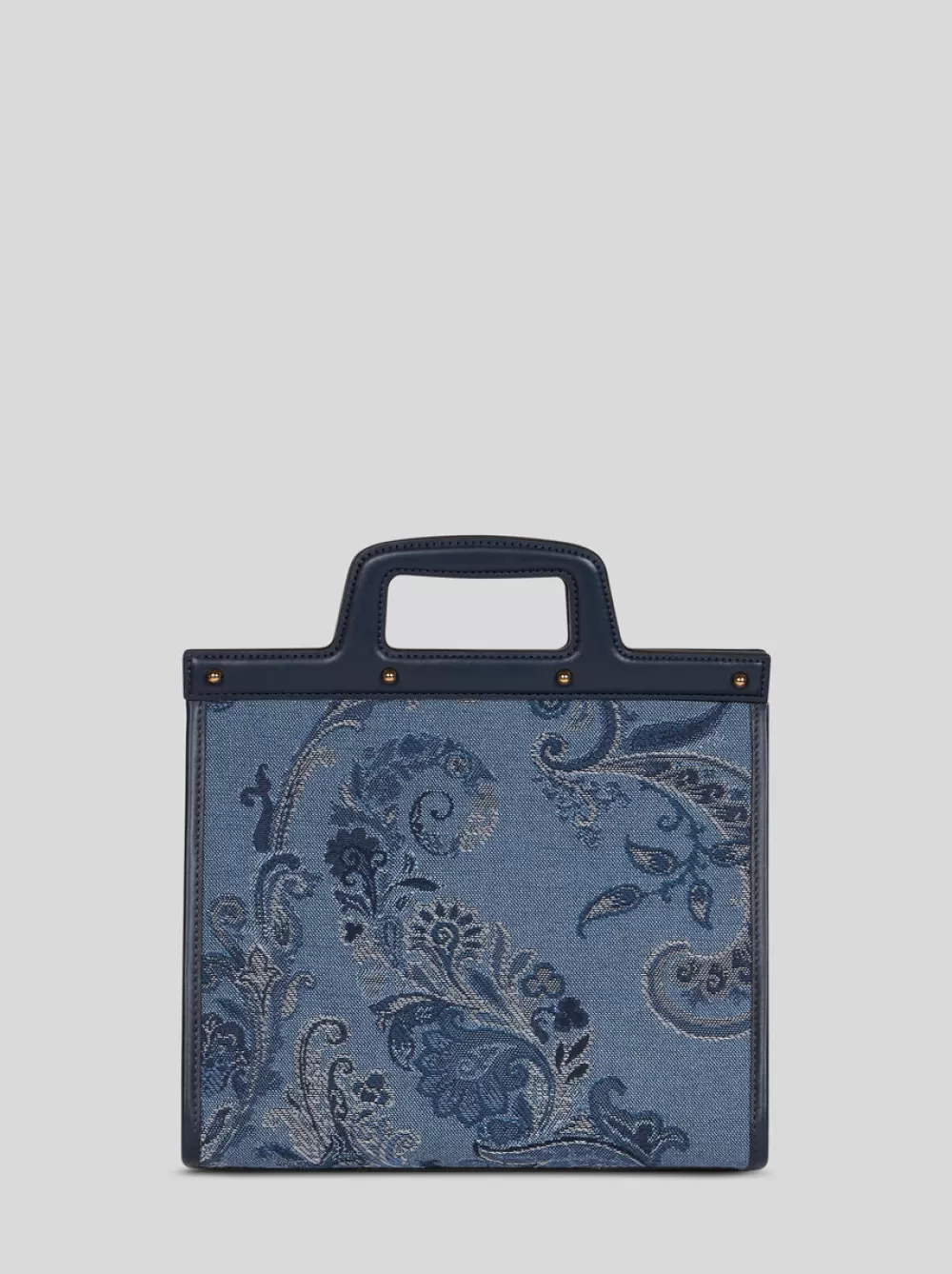 Donna ETRO Etro Love Trotter | Shopping Bags>BORSA LOVE TROTTER MEDIA IN DENIM JACQUARD