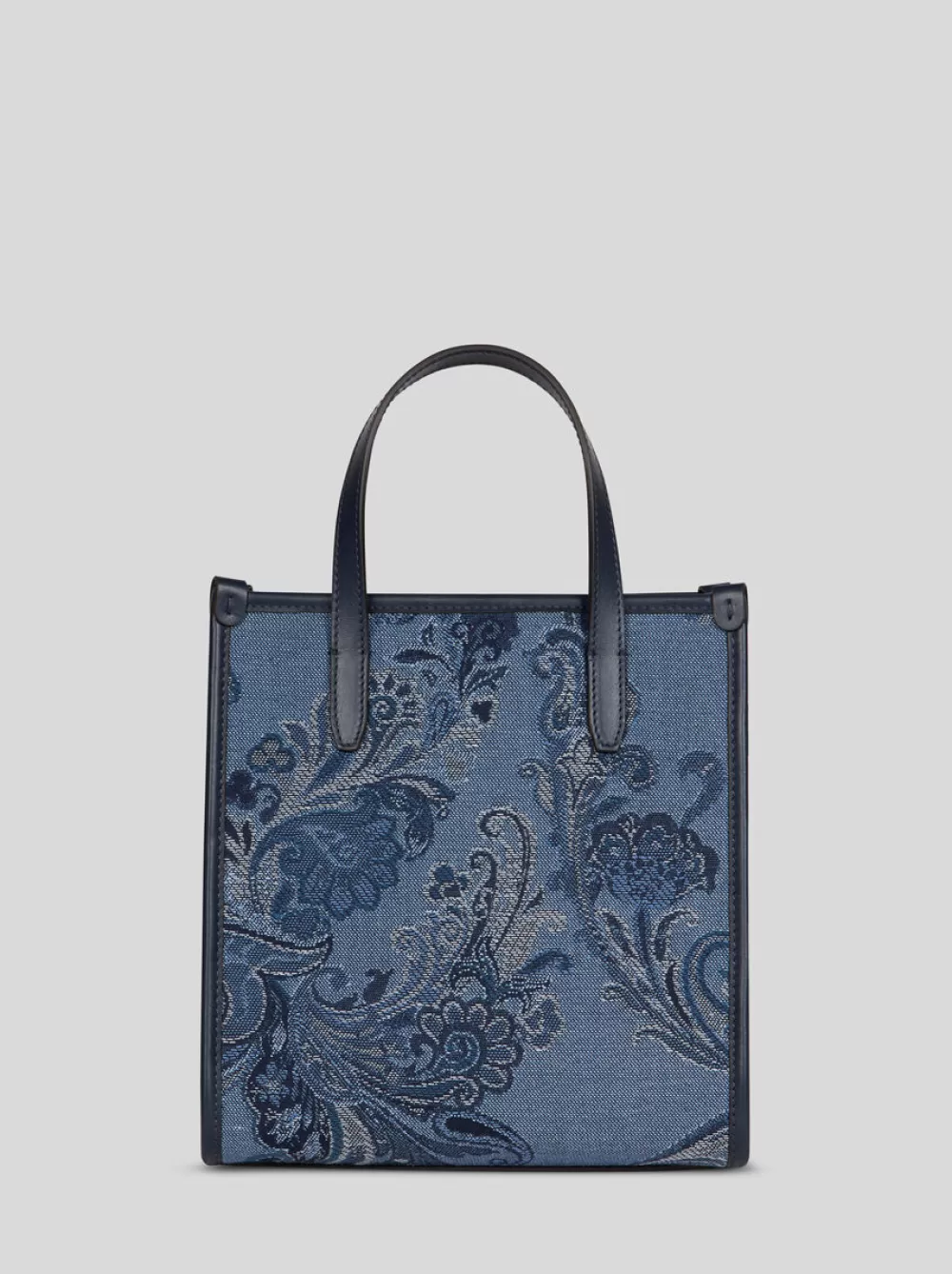 Donna ETRO Etro Love Trotter | Shopping Bags>BORSA LOVE TROTTER PICCOLA IN DENIM JACQUARD