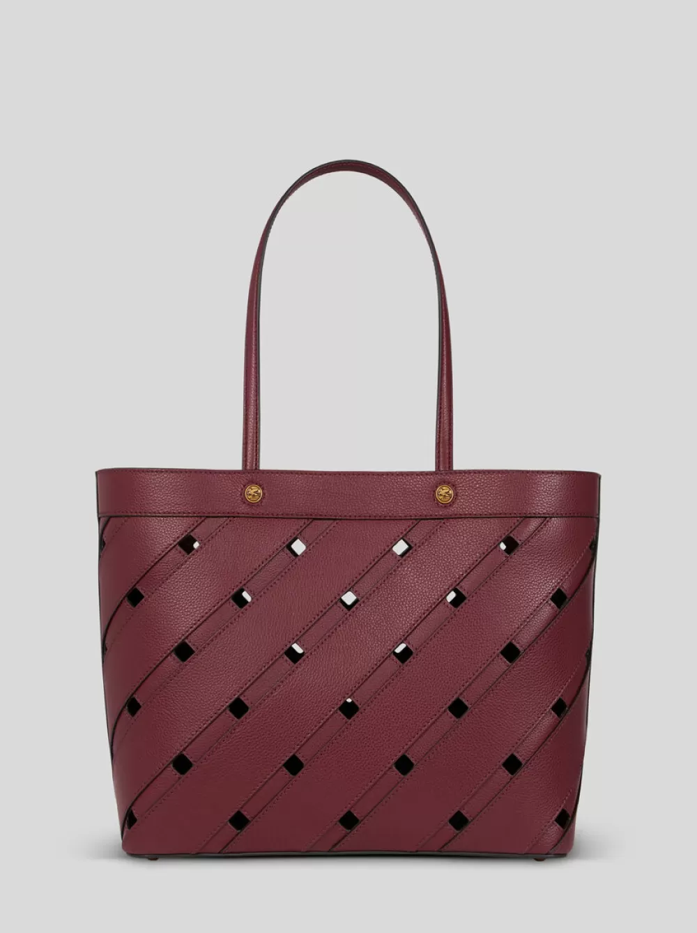 Donna ETRO Shopping Bags | Shopping Bags>BORSA SHOPPING MEDIA CON DETTAGLI CUT-OUT
