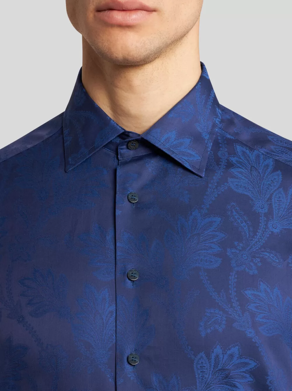 Uomo ETRO Camicie>CAMICIA CON MOTIVO PAISLEY