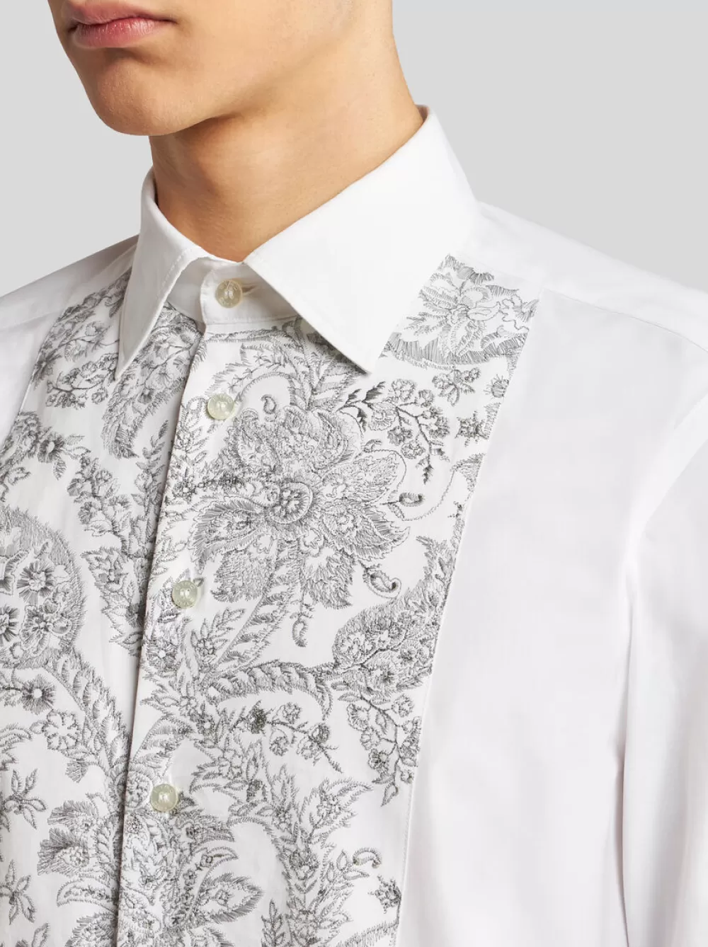 Uomo ETRO Camicie>CAMICIA CON RICAMO