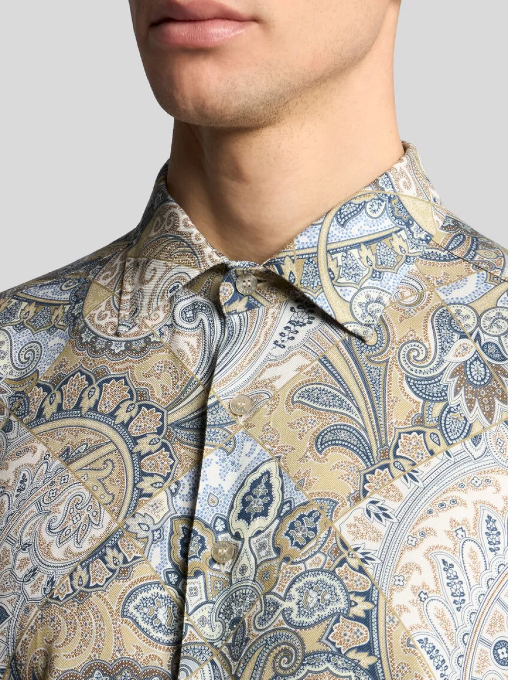 Uomo ETRO Camicie>CAMICIA CON STAMPA