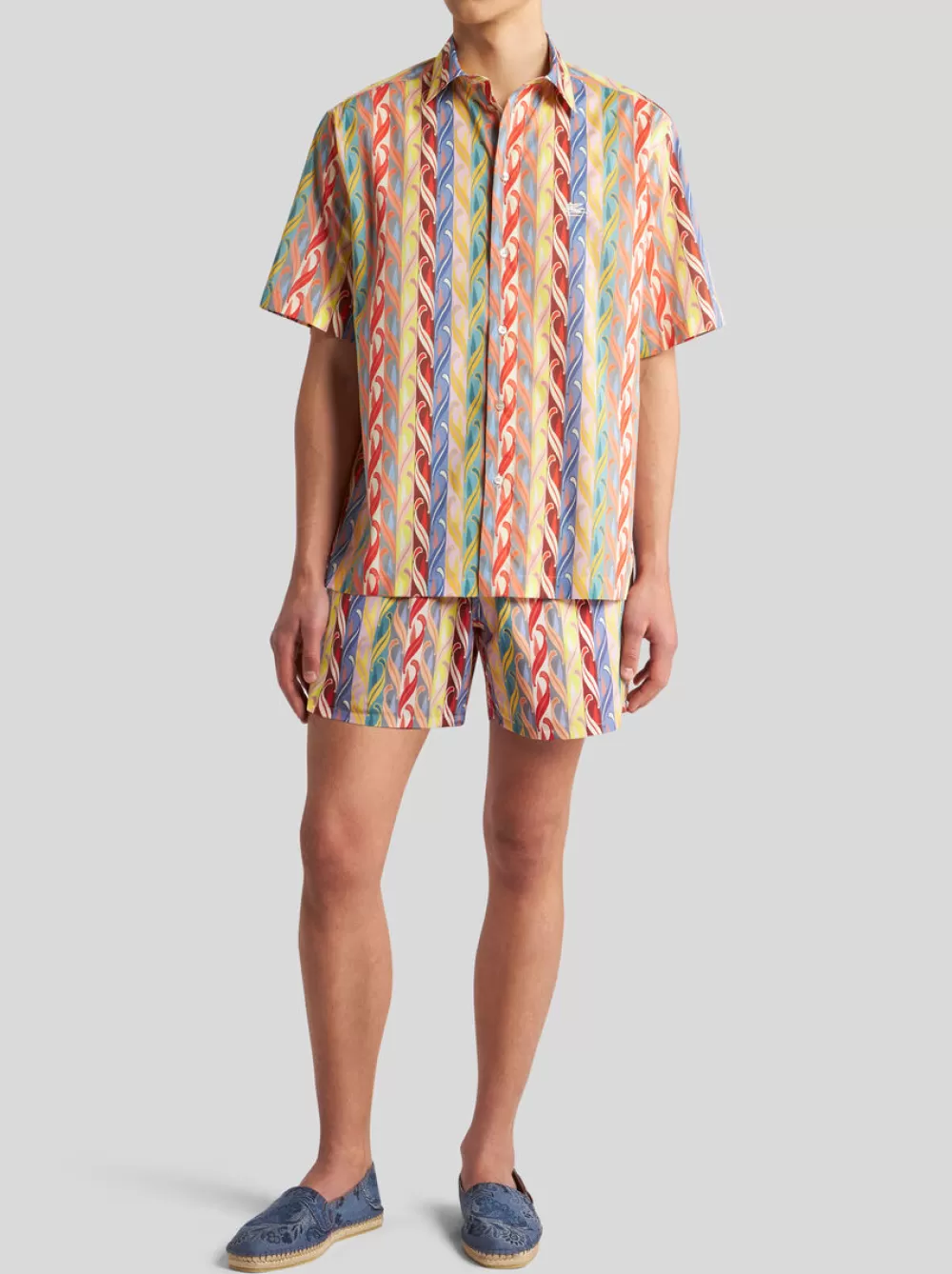 Uomo ETRO Camicie>CAMICIA SUMMER CON GRAFICA