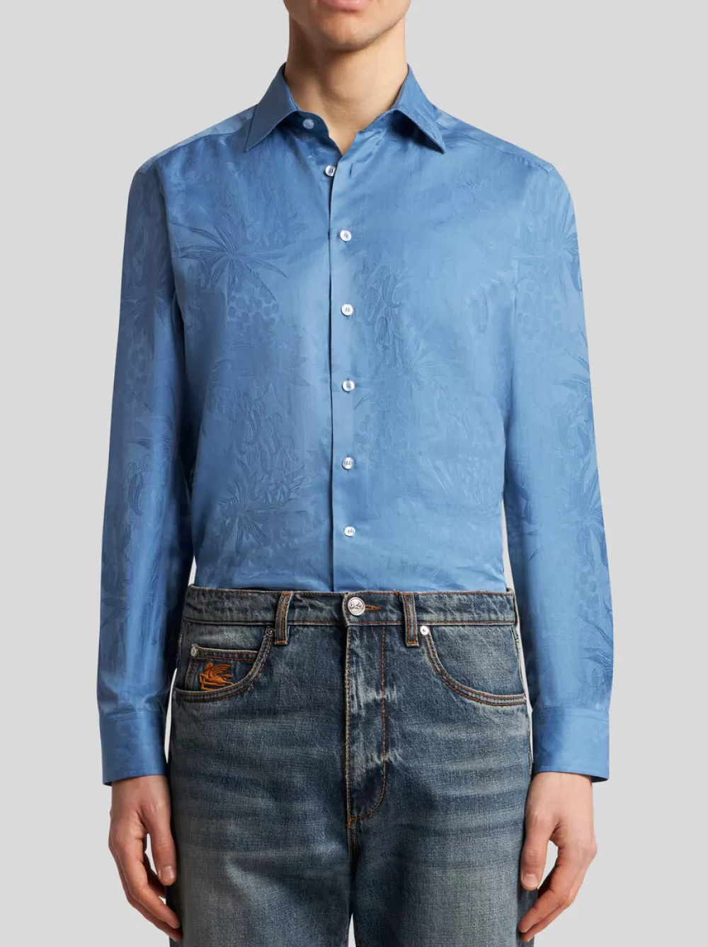 Uomo ETRO Camicie>CAMICIA JACQUARD