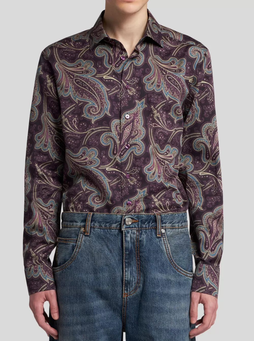 Uomo ETRO Camicie>CAMICIA PAISLEY