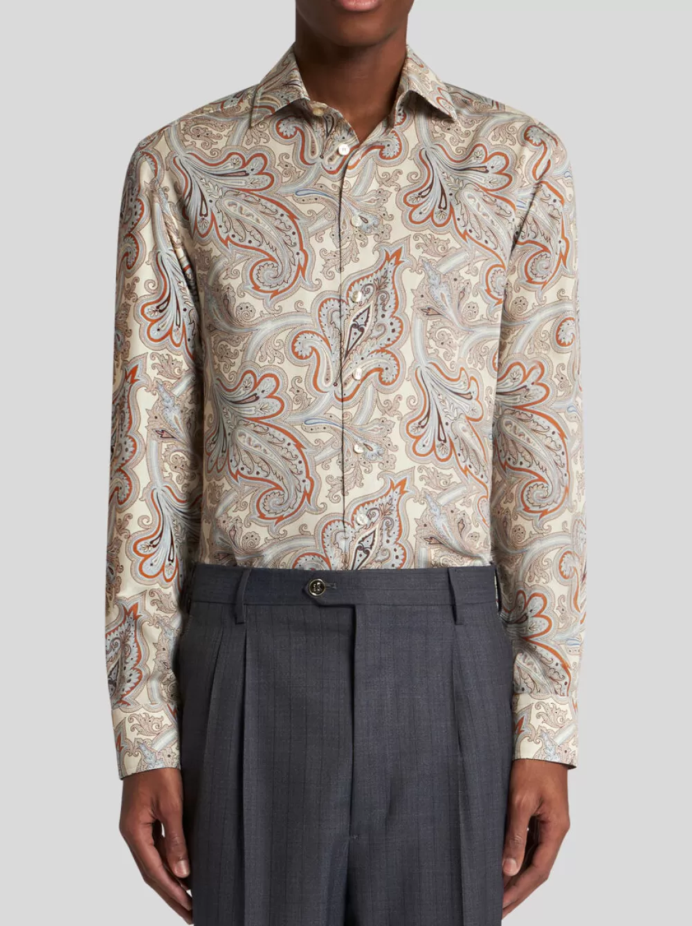 Uomo ETRO Camicie>CAMICIA PAISLEY