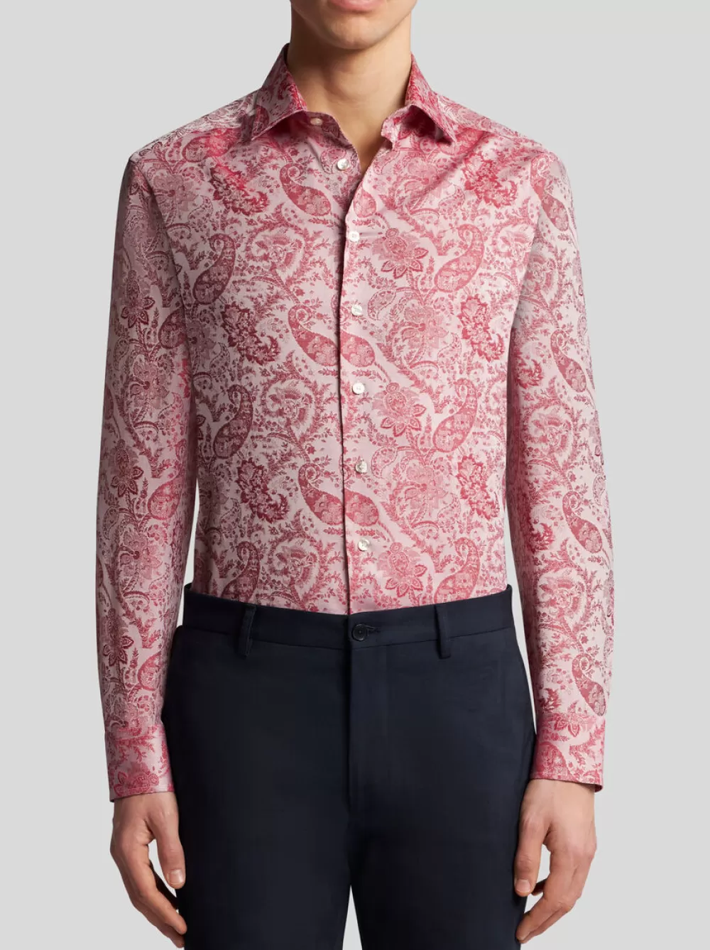 Uomo ETRO Camicie>CAMICIA PAISLEY FLOREALE