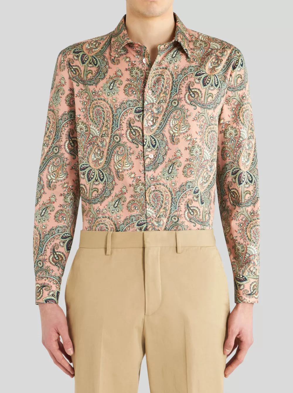 Uomo ETRO Camicie>CAMICIA STAMPA PAISLEY