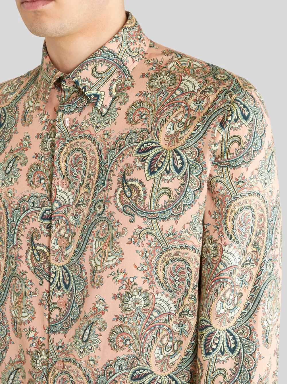 Uomo ETRO Camicie>CAMICIA STAMPA PAISLEY