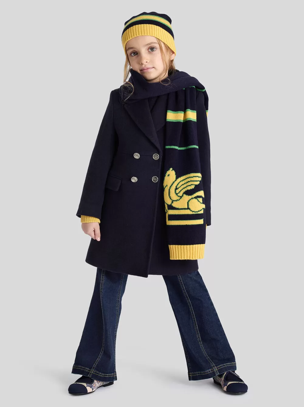 Bambino ETRO Topwear>CAPPOTTO DOPPIOPETTO PER BAMBINI