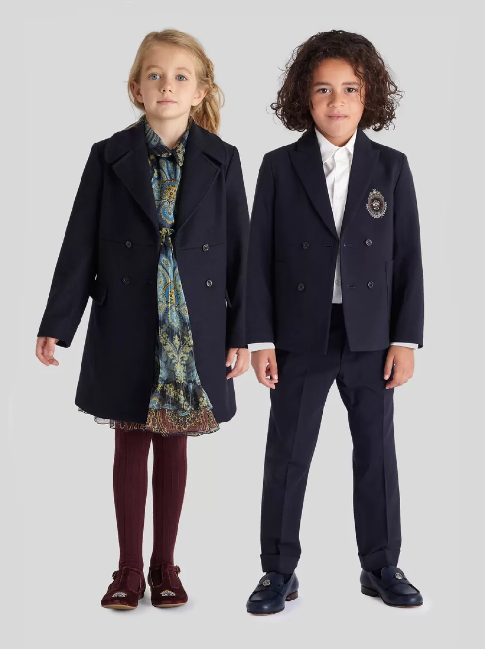 Bambino ETRO Topwear>CAPPOTTO DOPPIOPETTO PER BAMBINI