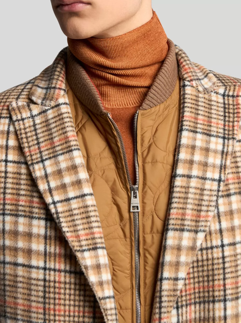 Uomo ETRO Cappotti E Capispalla>CAPPOTTO REVERSIBILE IN LANA