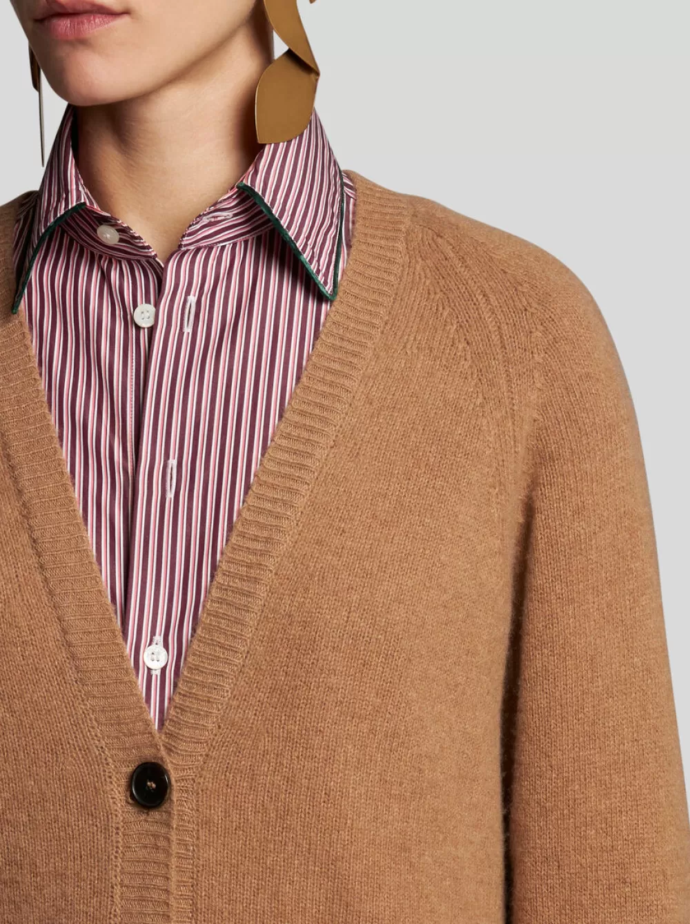 Donna ETRO Maglieria>CARDIGAN IN CASHMERE