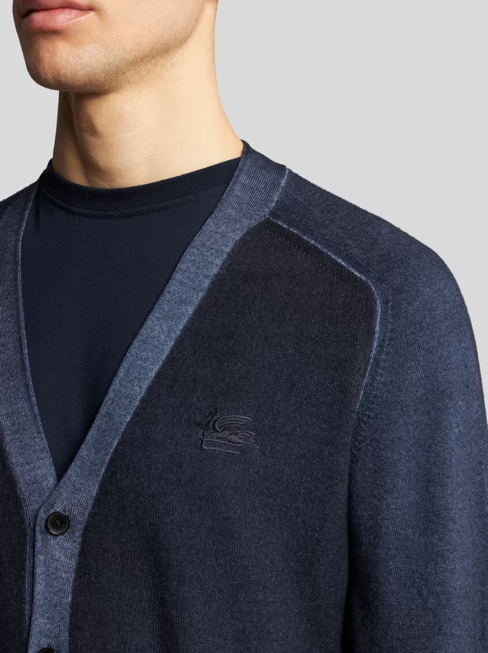 Uomo ETRO Maglieria>CARDIGAN IN LANA