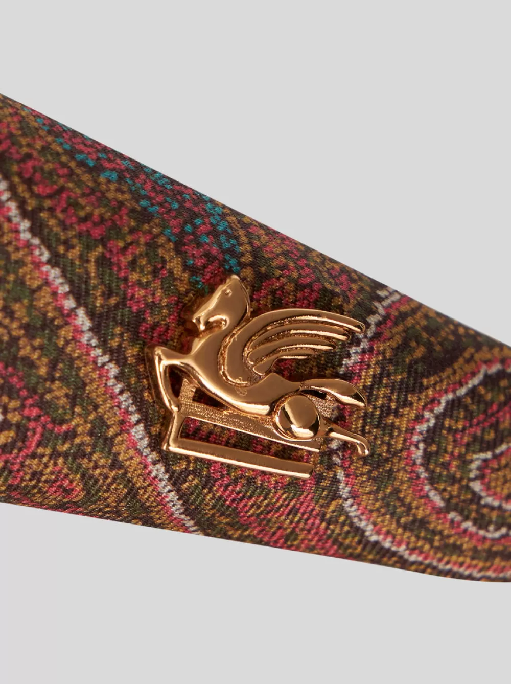 Donna ETRO Accessori Per Capelli>CERCHIETTO PAISLEY CON PEGASO