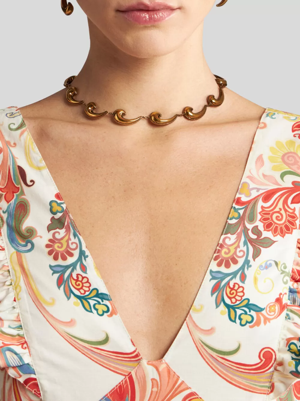 Donna ETRO Gioielli Fashion>COLLANA CON MINI PAISLEY