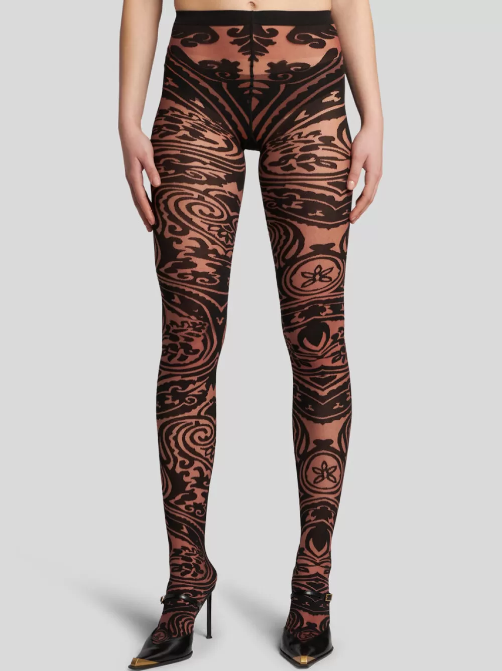 Donna ETRO Calze E Collant>COLLANT PAISLEY TATTOO