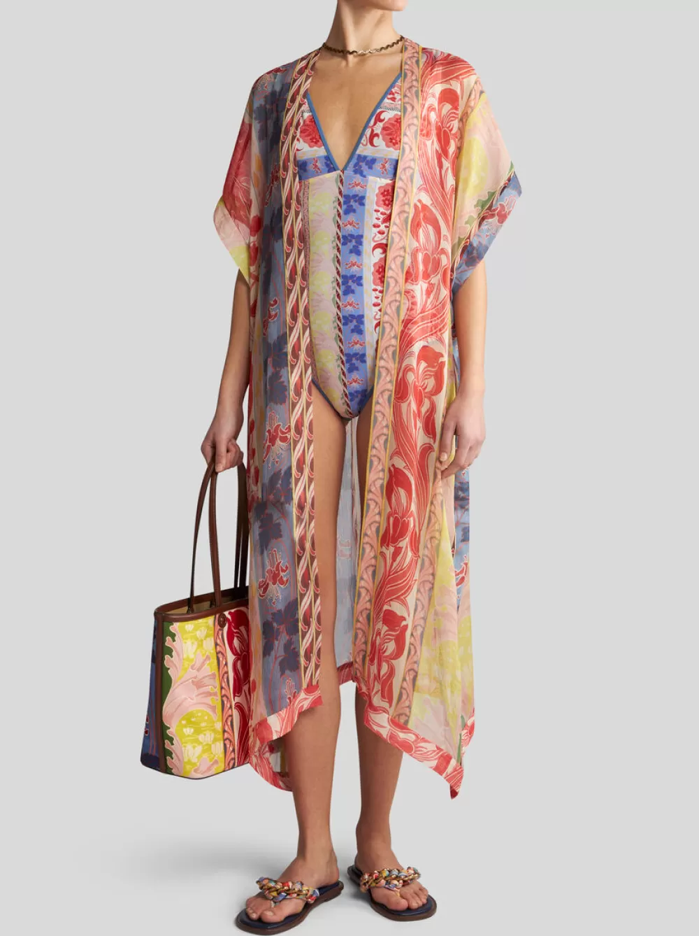 Donna ETRO Beachwear>COSTUME INTERO STAMPATO