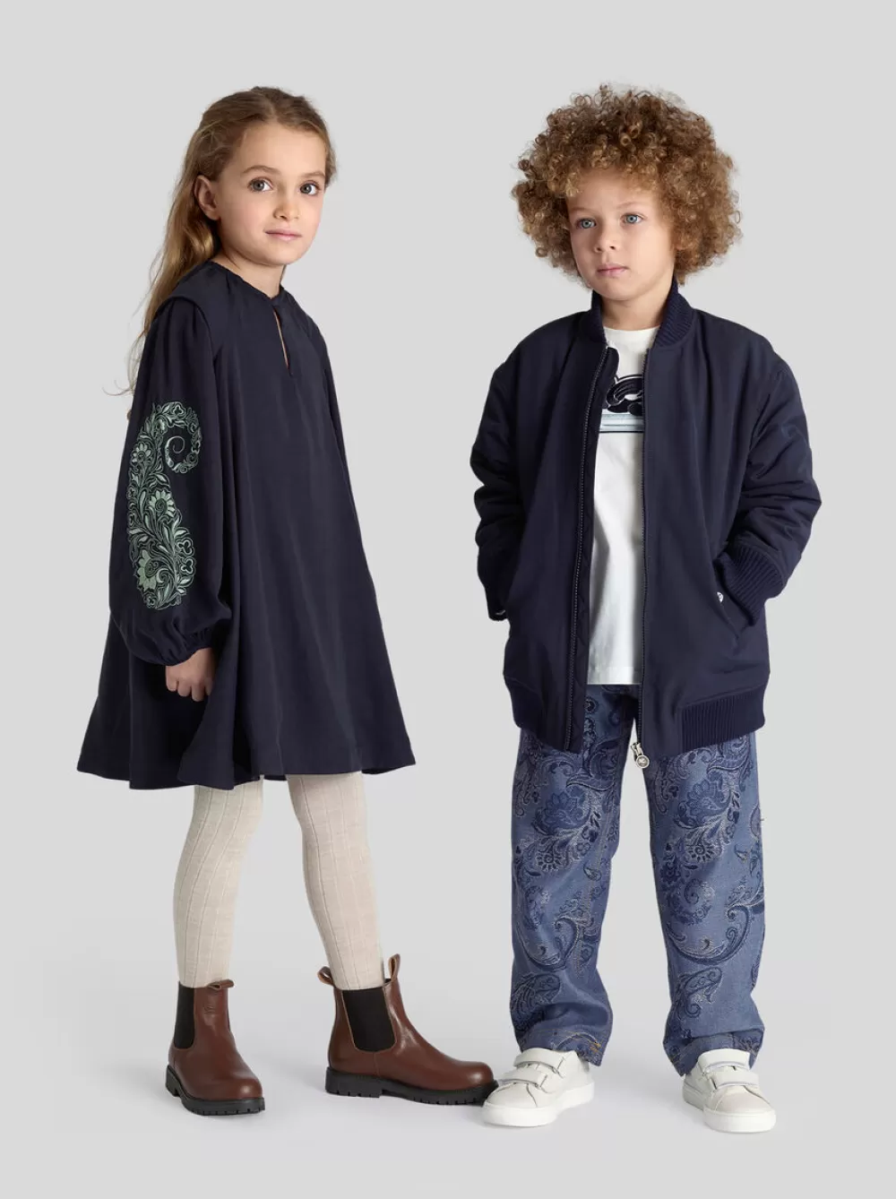 Bambino ETRO Pantaloni E Shorts>JEANS JACQUARD PER BAMBINI