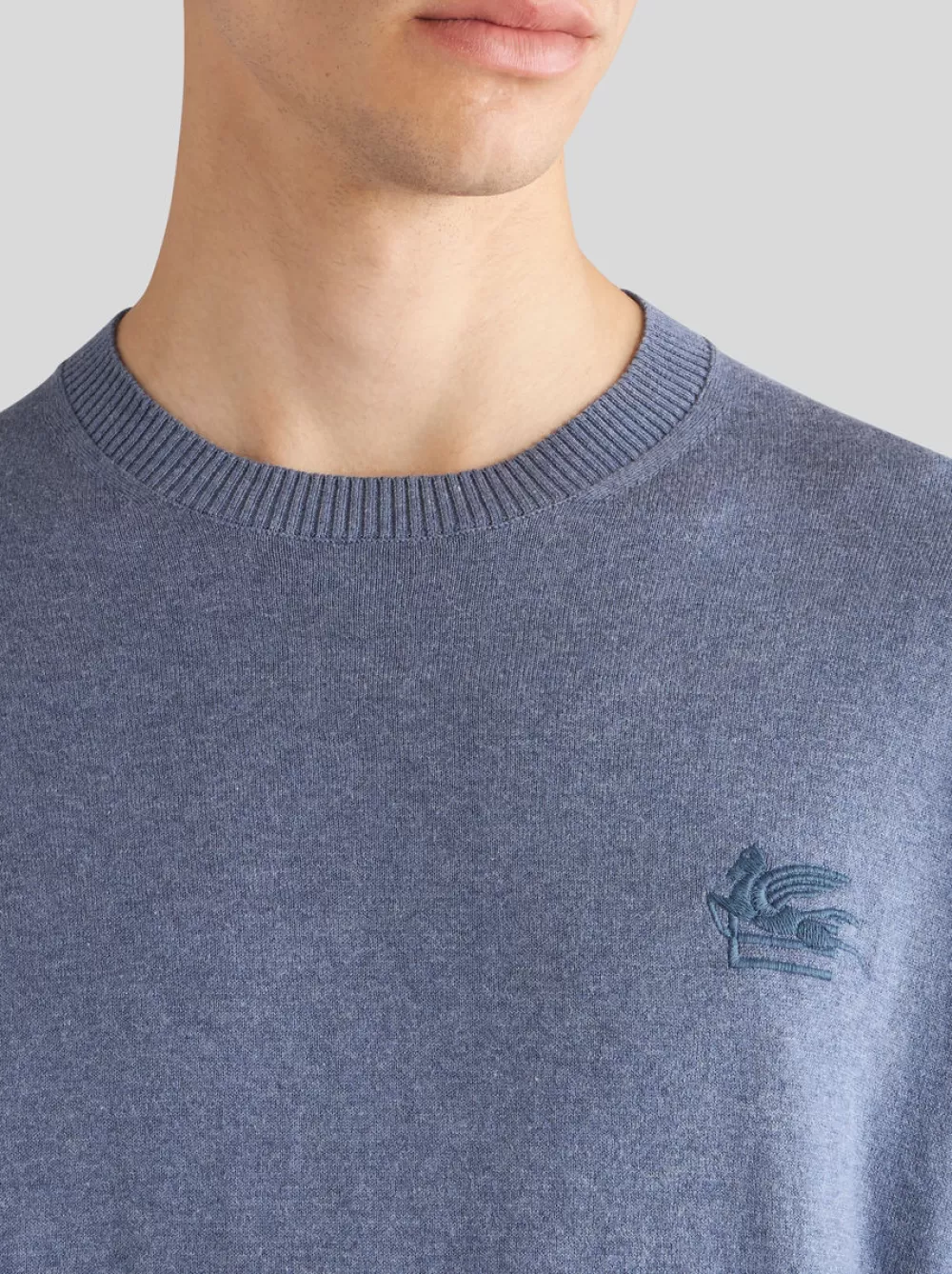 Uomo ETRO Maglieria>MAGLIA IN CASHMERE CON LOGO