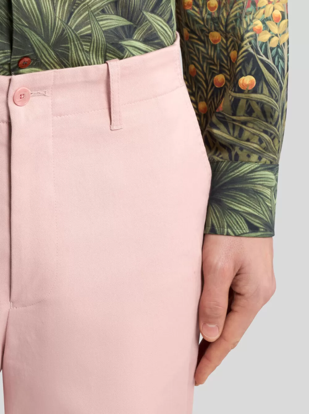 Uomo ETRO Pantaloni>PANTALONI CHINO IN COTONE