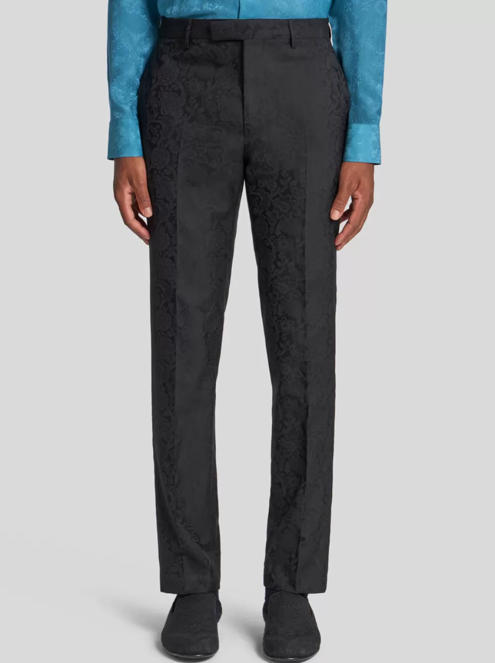 Uomo ETRO Pantaloni>PANTALONI DA SERA RAMAGE FLOREALE JACQUARD