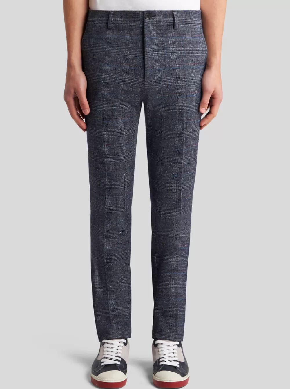 Uomo ETRO Pantaloni>PANTALONI IN SETA E ALPACA