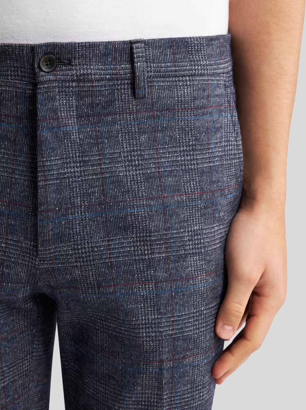 Uomo ETRO Pantaloni>PANTALONI IN SETA E ALPACA