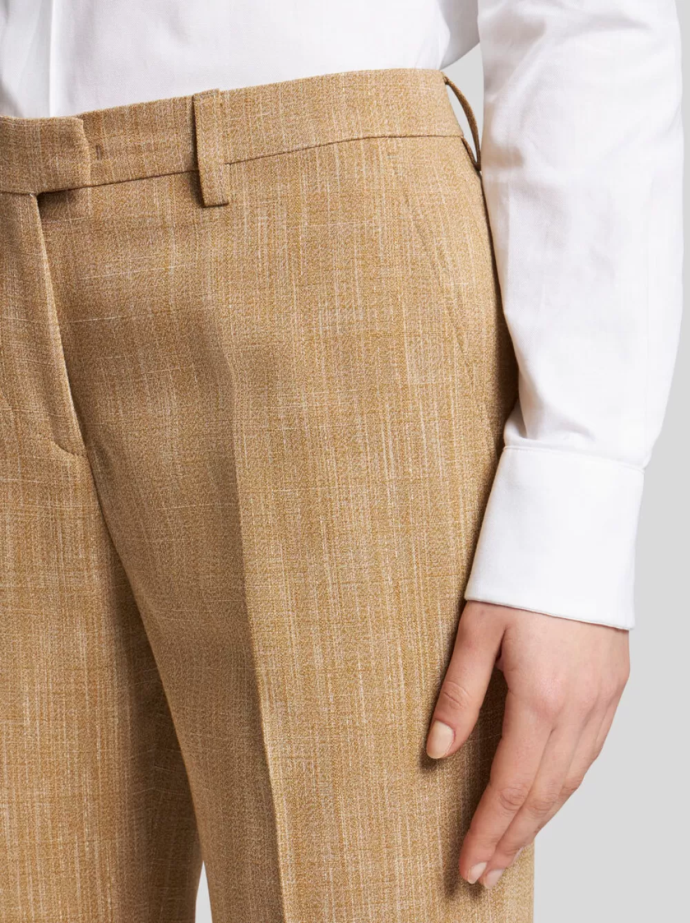 Donna ETRO Pantaloni>PANTALONI IN TESSUTO FIAMMATO