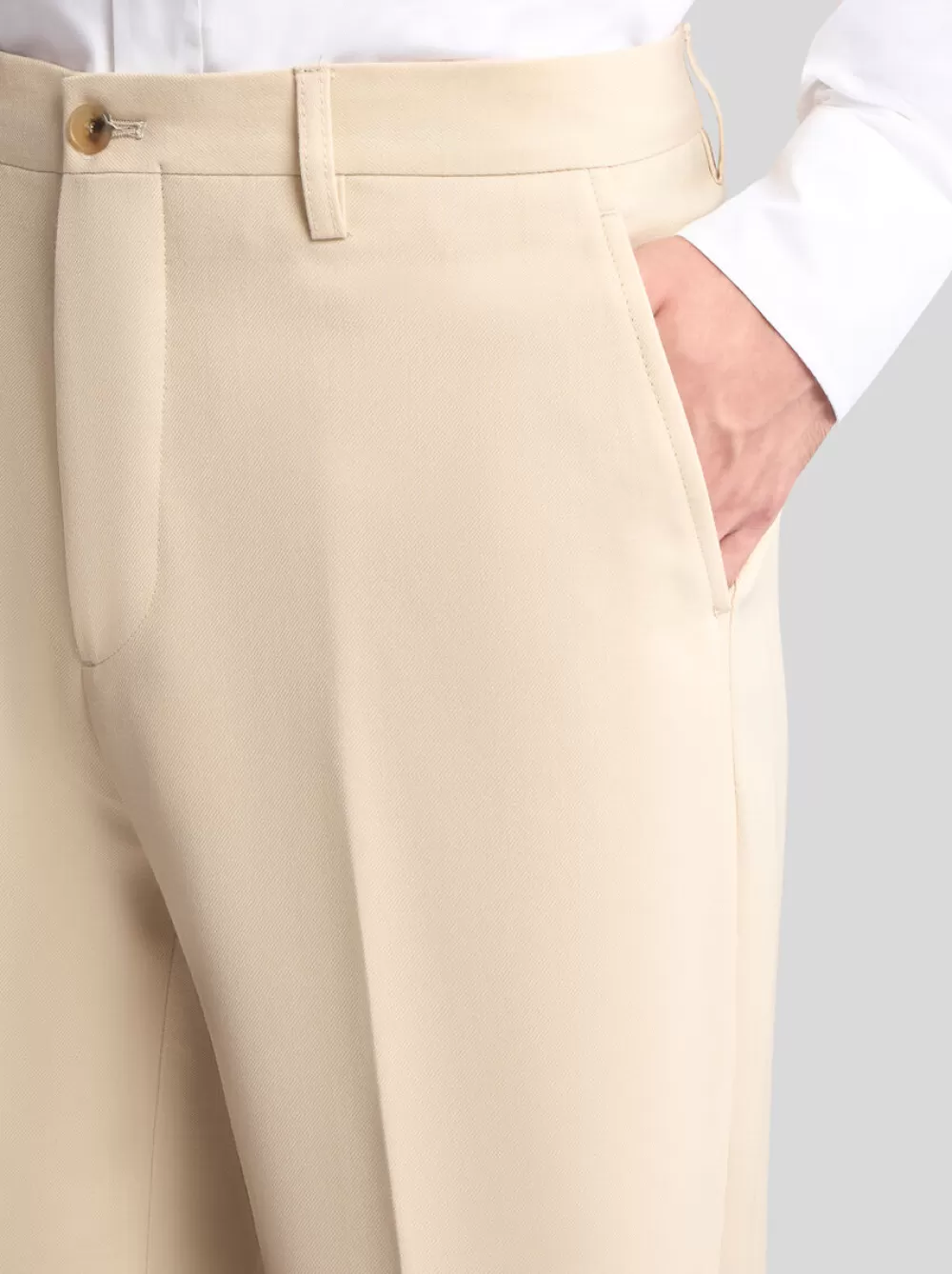 Uomo ETRO Pantaloni>PANTALONI IN TWILL DI LANA