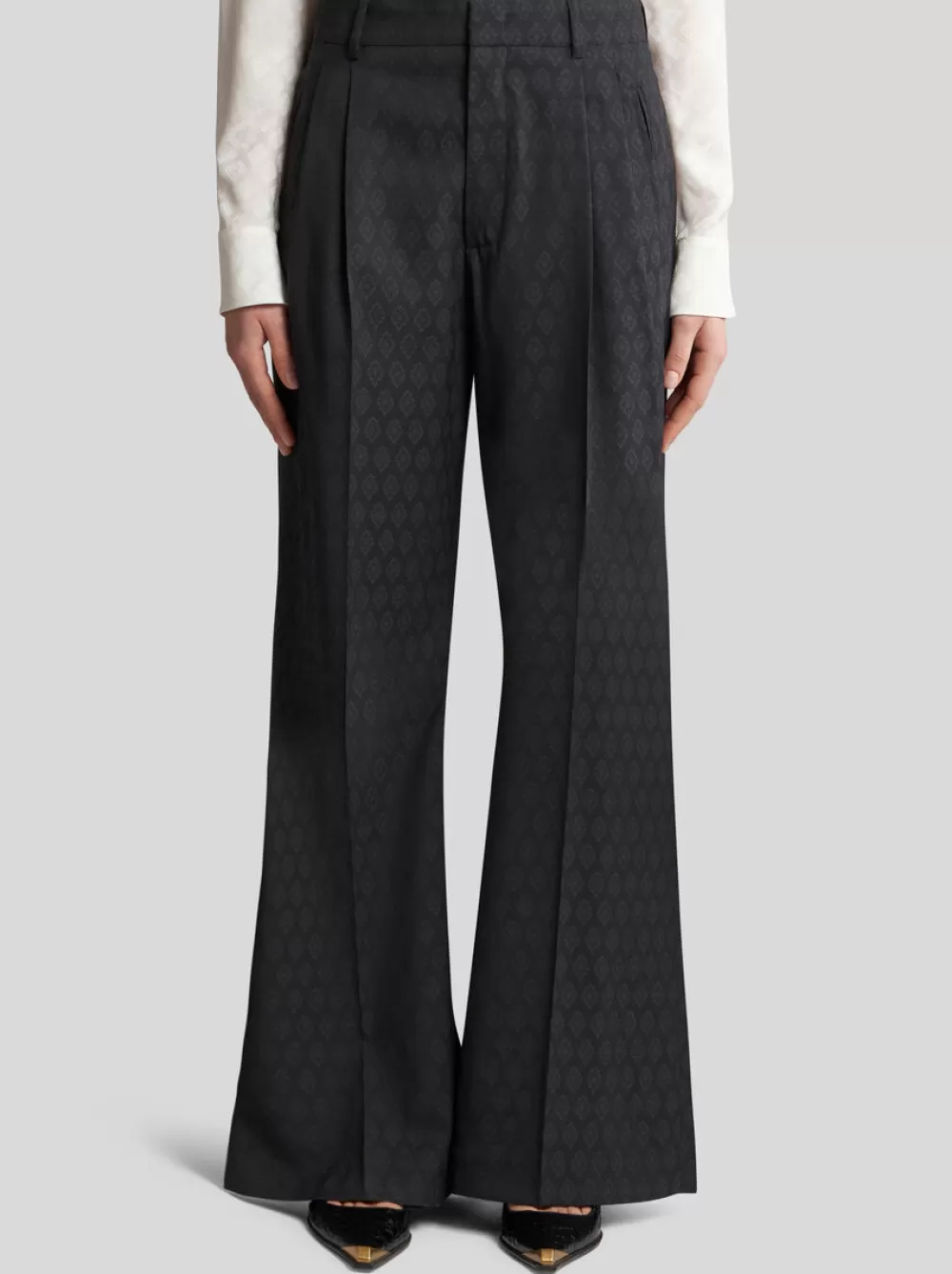 Donna ETRO Pantaloni>PANTALONI JACQUARD