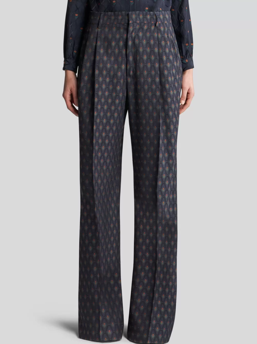 Donna ETRO Pantaloni>PANTALONI JACQUARD