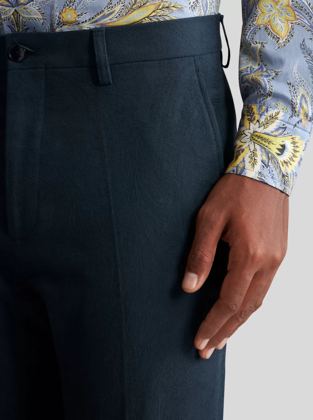 Uomo ETRO Pantaloni>PANTALONI PAISLEY JACQUARD