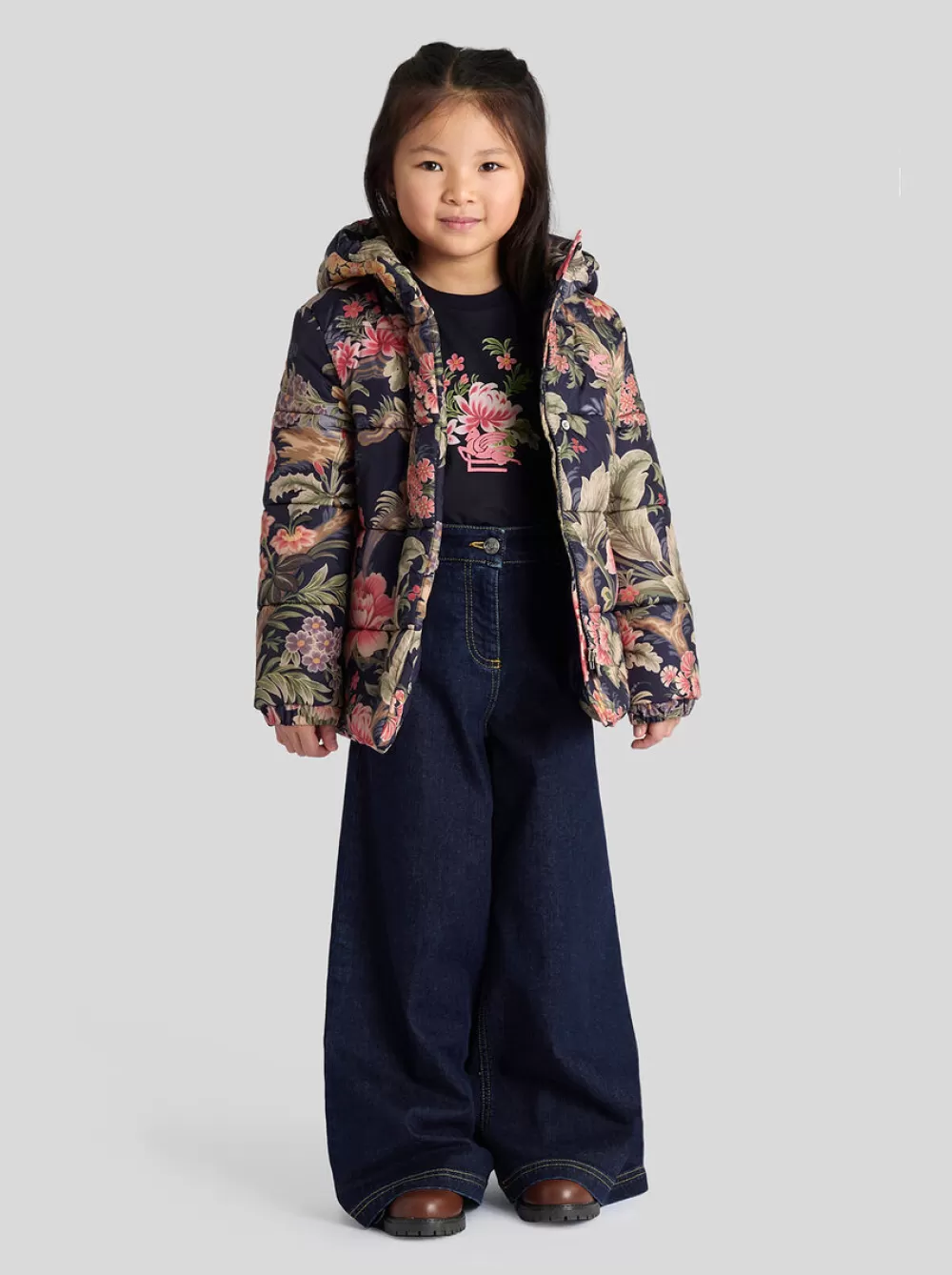 Bambino ETRO Topwear>PIUMINO A FIORI PER BAMBINI